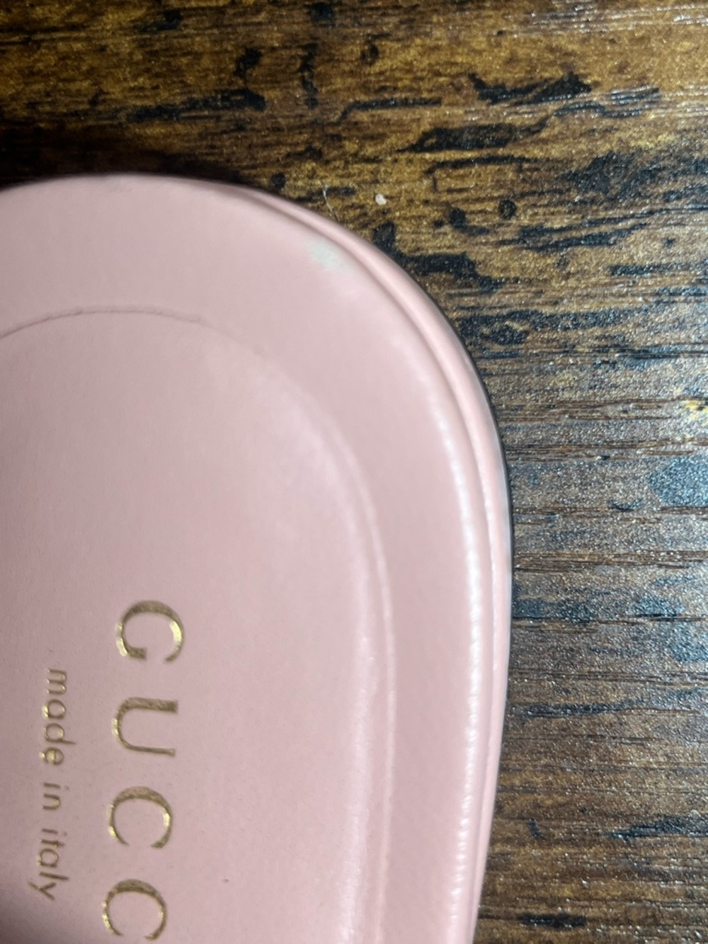 Gucci Pink Marmont Quilted Leather Thong Sandal perfect pink 39.5 - Picture 4 of 10